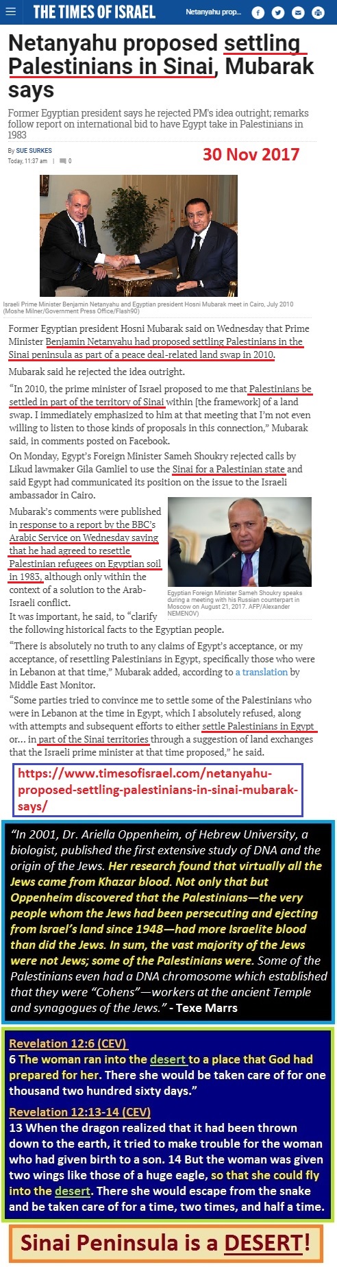 https://www.timesofisrael.com/netanyahu-proposed-settling-palestinians-in-sinai-mubarak-says/